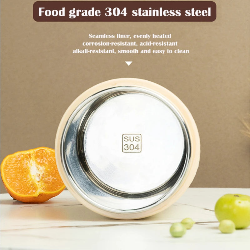 USB Electric Heating Lunch Box | 600ML Insulated Food Warmer | Leakproof