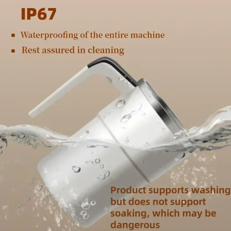 Self-Stirring Coffee Mug | 380ML Electric Auto-Mix Cup | USB Rechargeable | IP67 Waterproof