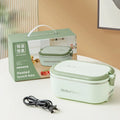 Electric Heating Lunch Box | Portable Water-Free Food Warmer for Office & Travel