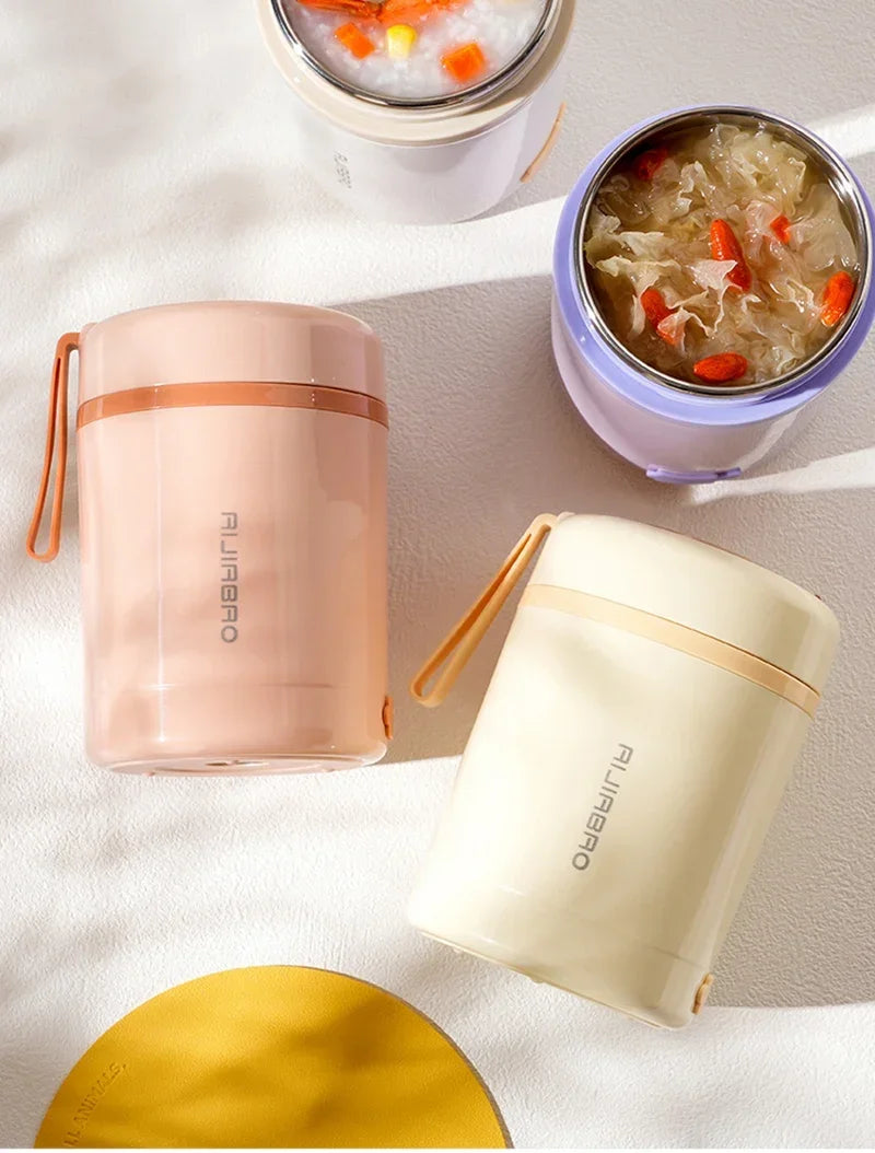 USB Electric Heating Lunch Box | 600ML Insulated Food Warmer | Leakproof