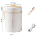 USB Electric Heating Lunch Box | 600ML Insulated Food Warmer | Leakproof