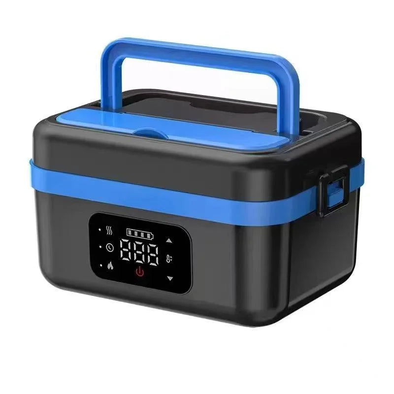 Portable Wireless Self-Heating Lunch Box | LCD Display | Large Capacity