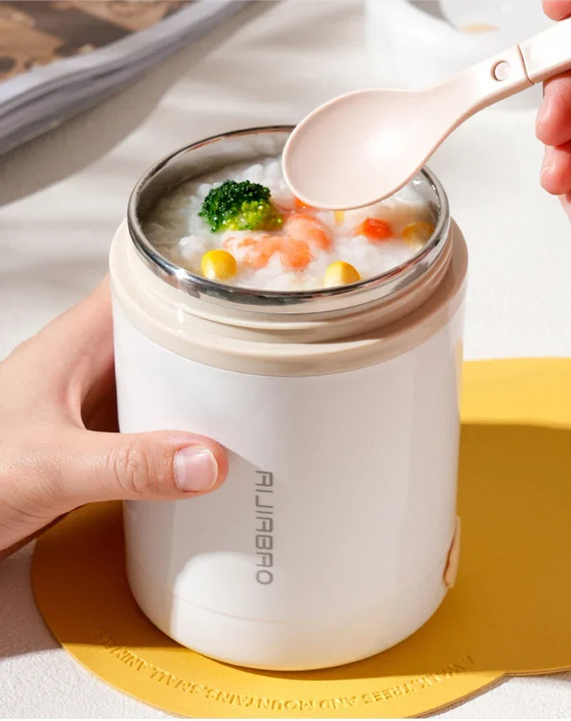 USB Electric Heating Lunch Box | 600ML Insulated Food Warmer | Leakproof